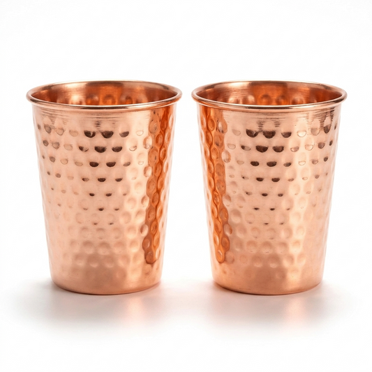 Hamnered Pure Copper Tumbler