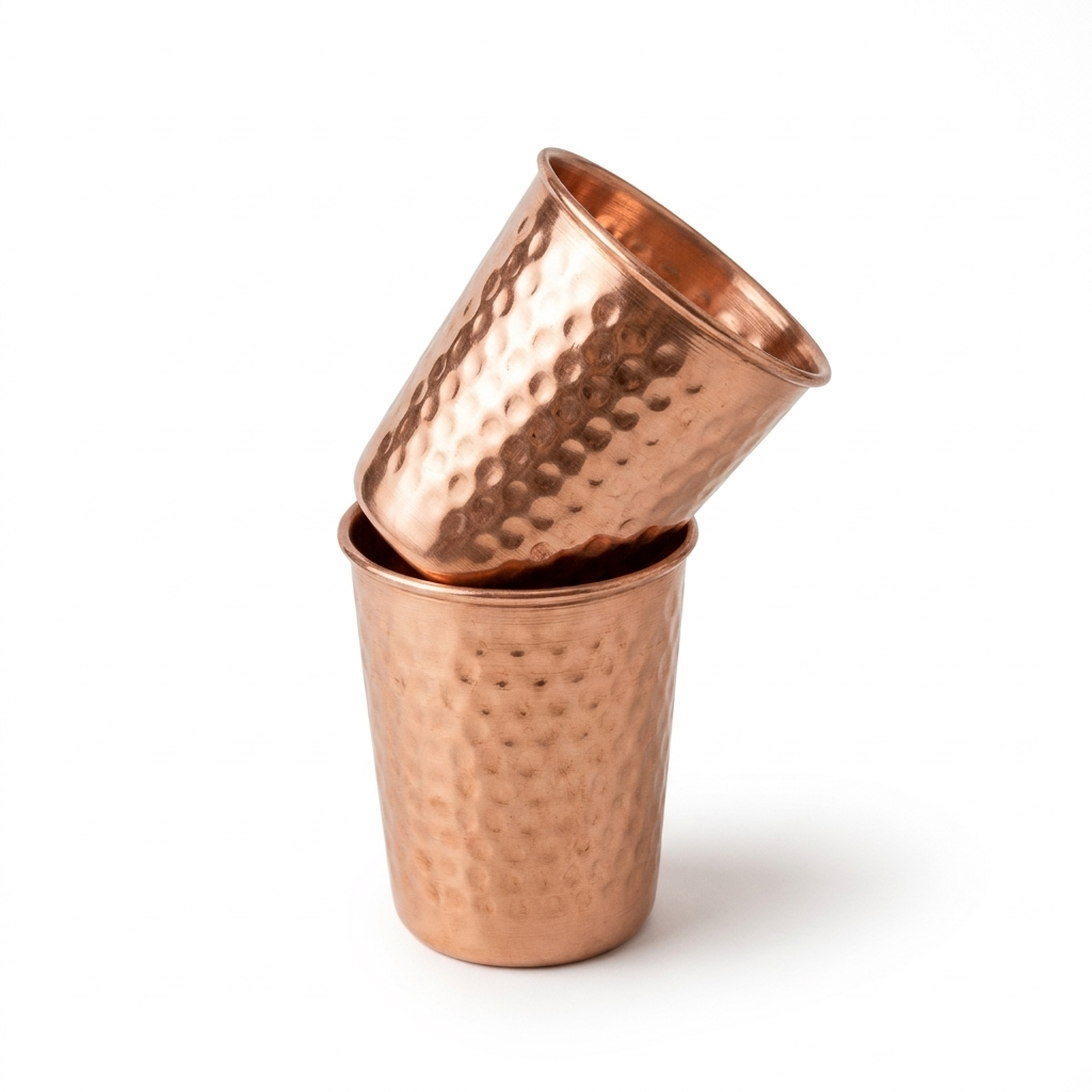 Hamnered Pure Copper Tumbler