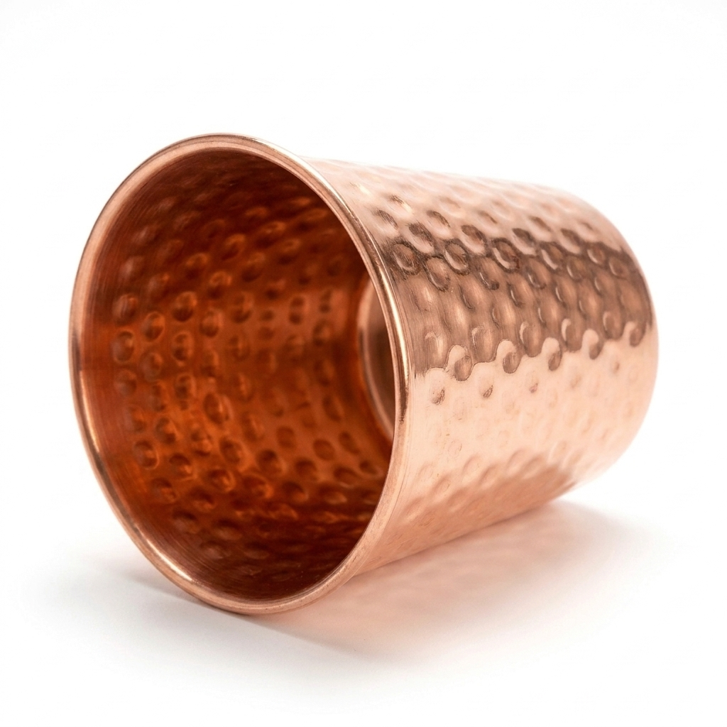 Hamnered Pure Copper Tumbler